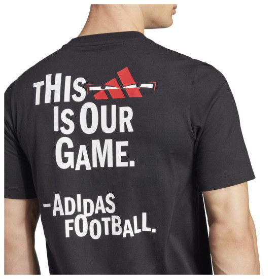 Adidas Ανδρική κοντομάνικη μπλούζα Football Graphic Tee